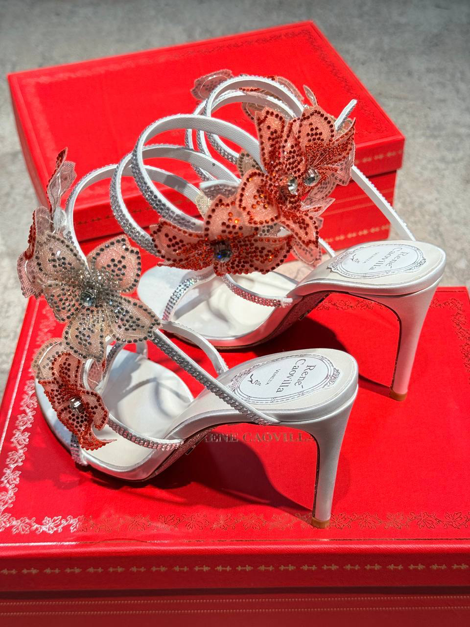 БОСОНОЖКИ RENE CAOVILLA детальное фото