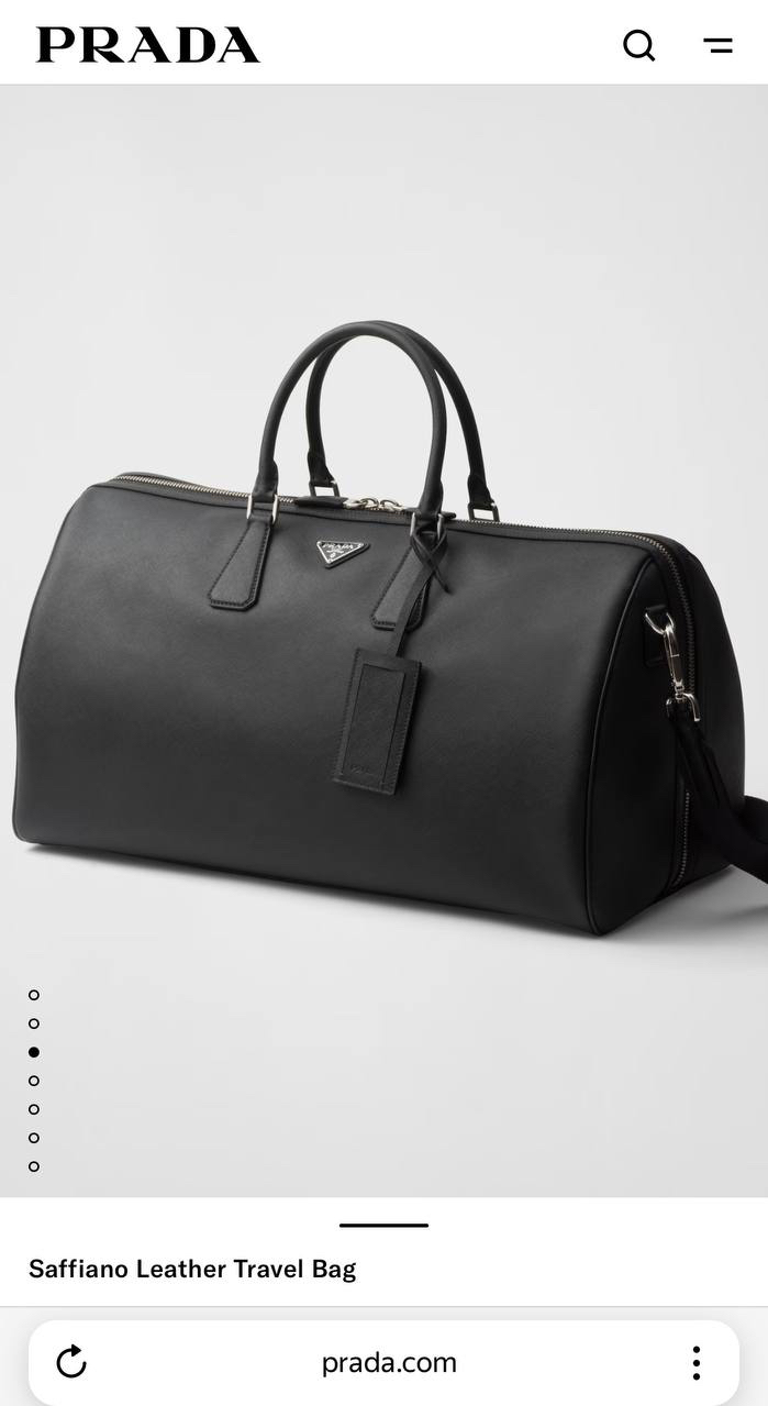 ДОРОЖНАЯ СУМКА PRADA детальное фото