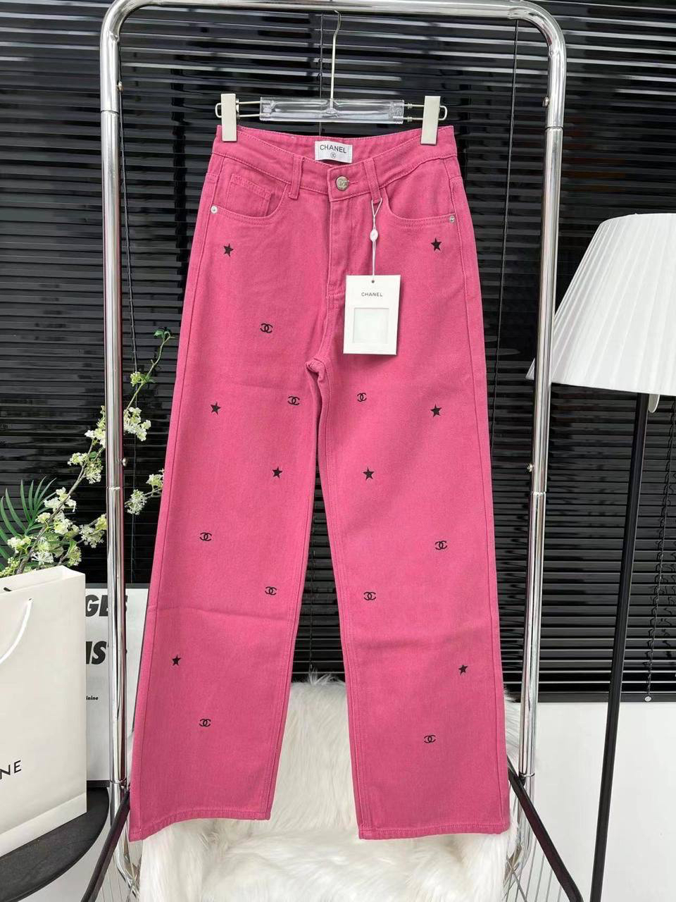 ДЖИНСЫ CHANEL детальное фото