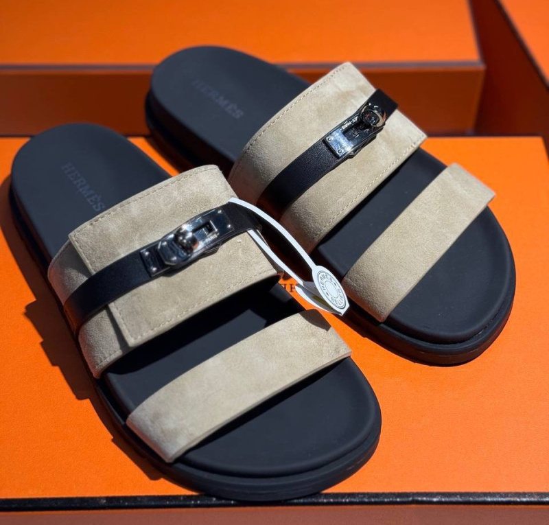 ШЛЕПКИ HERMES фото