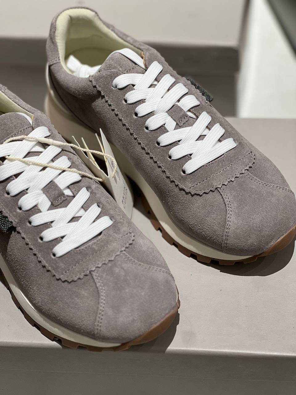 КРОССОВКИ BRUNELLO CUCINELLI детальное фото