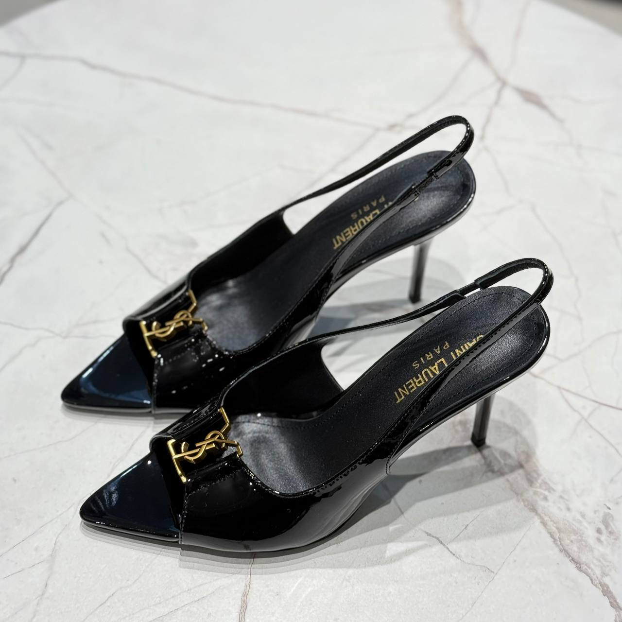 БОСОНОЖКИ SAINT LAURENT детальное фото