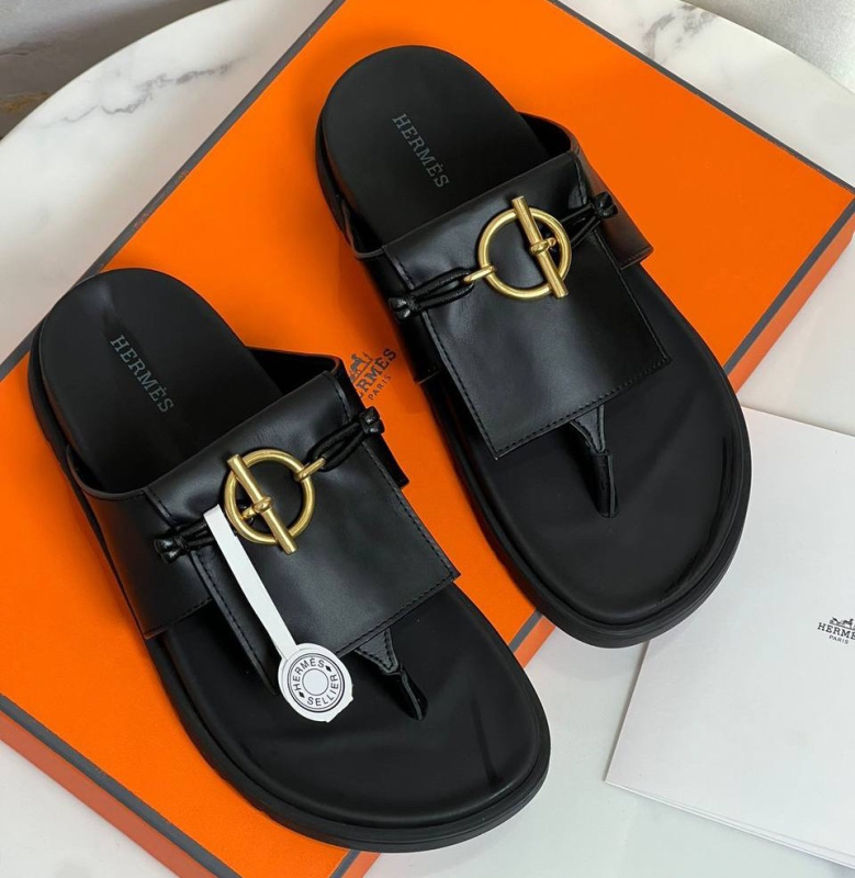 ШЛЕПКИ HERMES фото