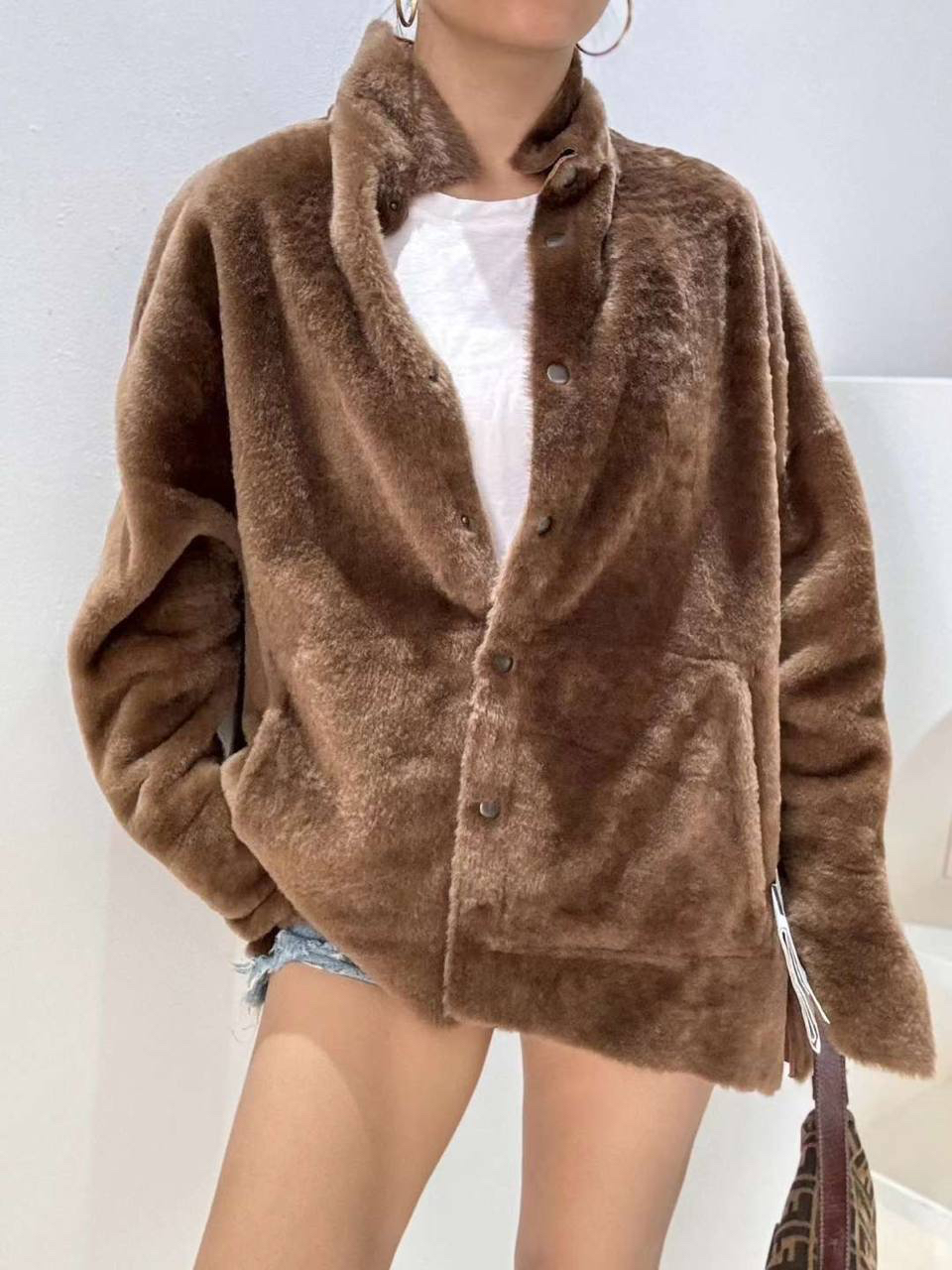 ДУБЛЕНКА ДВУСТОРОННЯЯ MIU MIU детальное фото