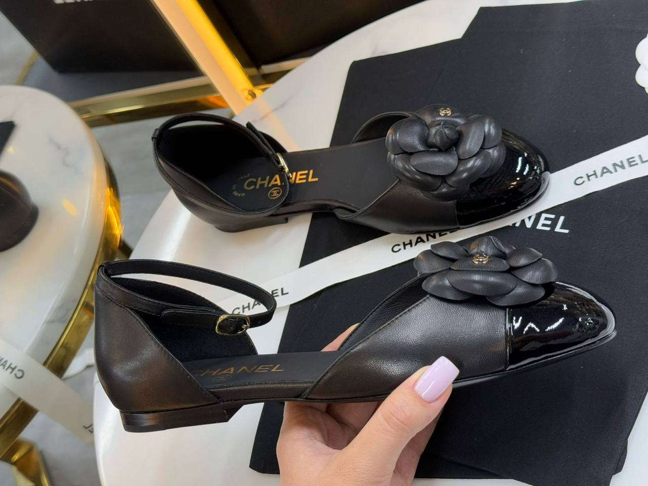 БАЛЕТКИ CHANEL детальное фото