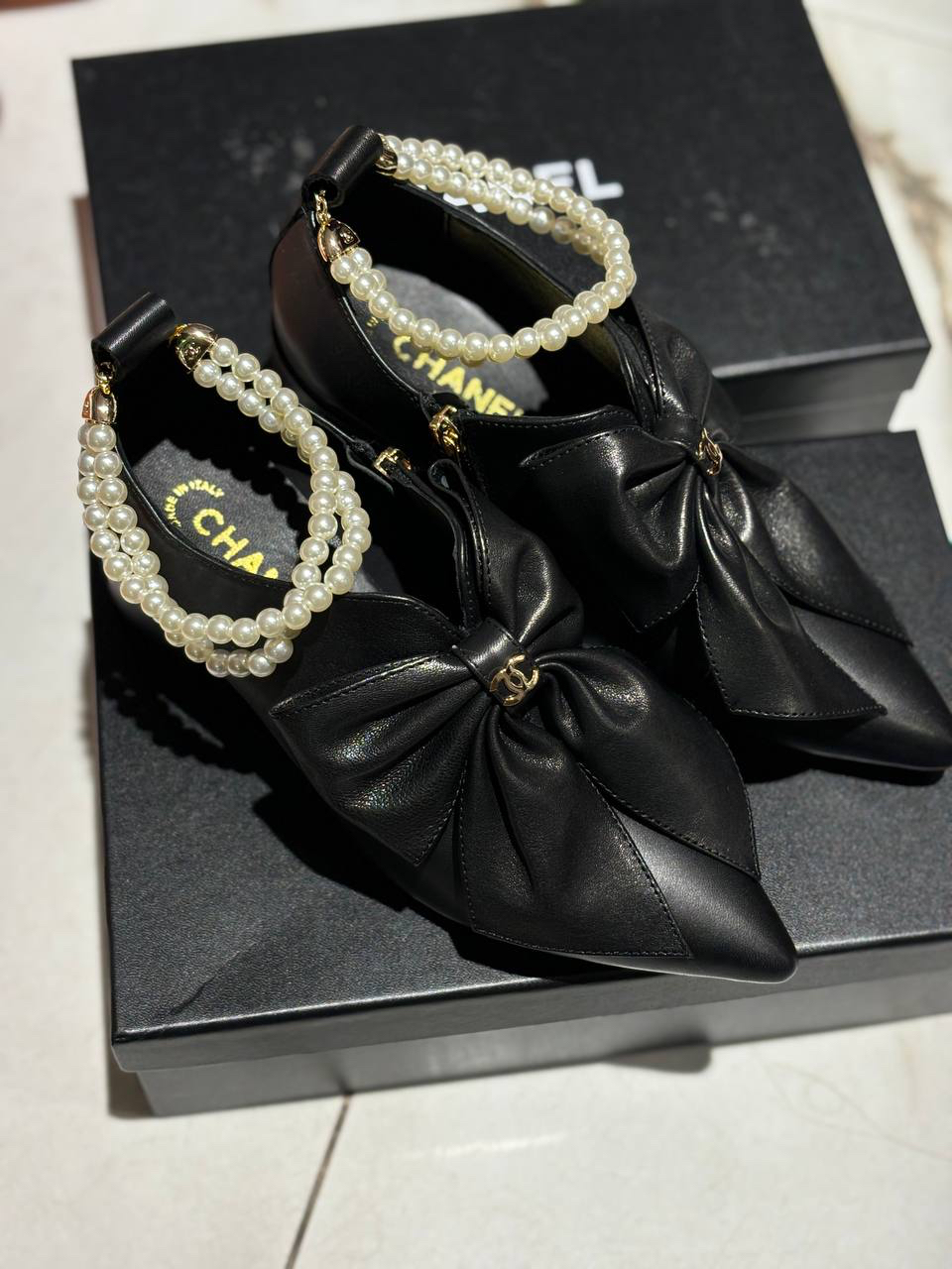 БОТИЛЬОНЫ CHANEL детальное фото