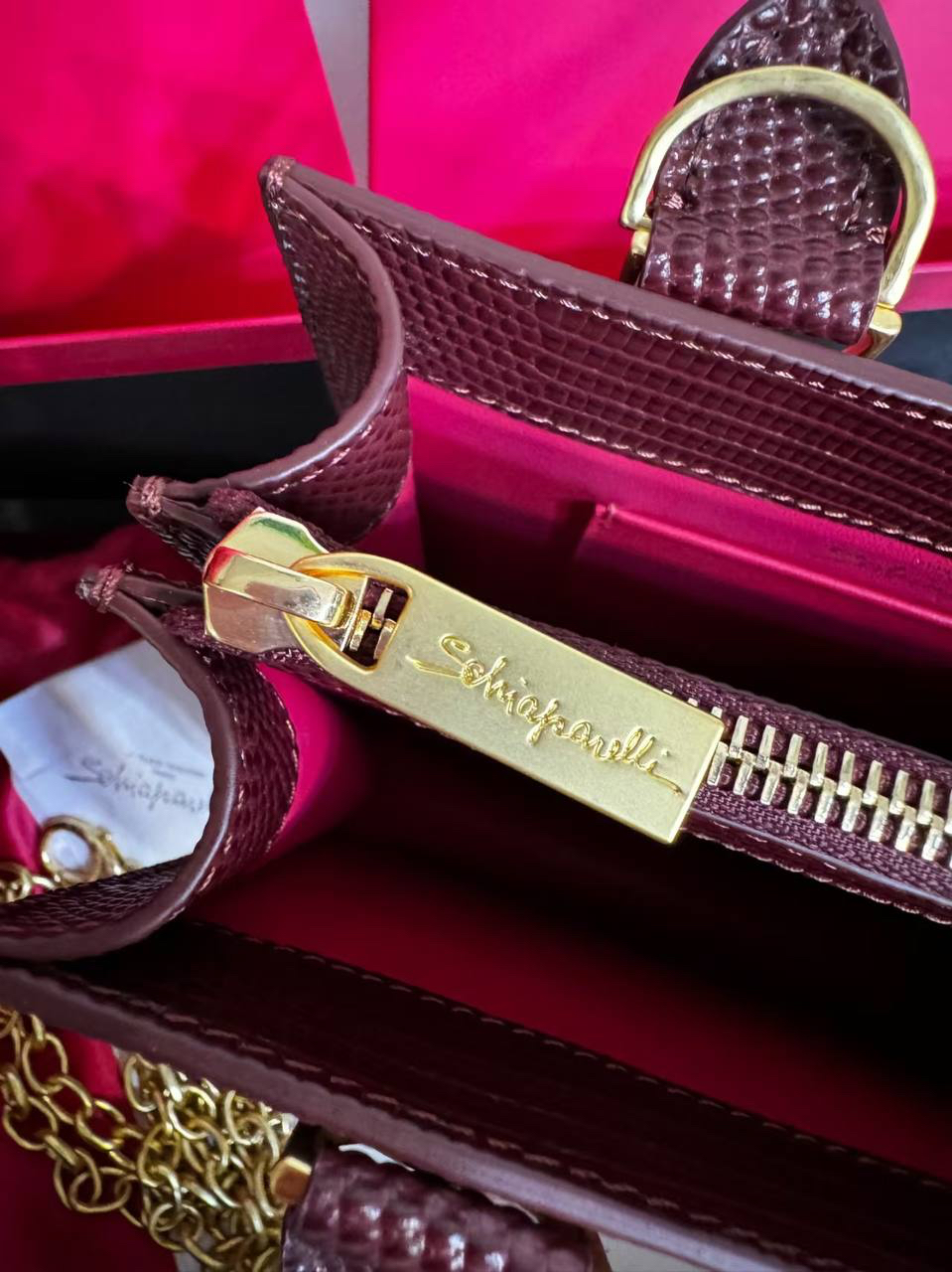 СУМКА SCHIAPARELLI детальное фото