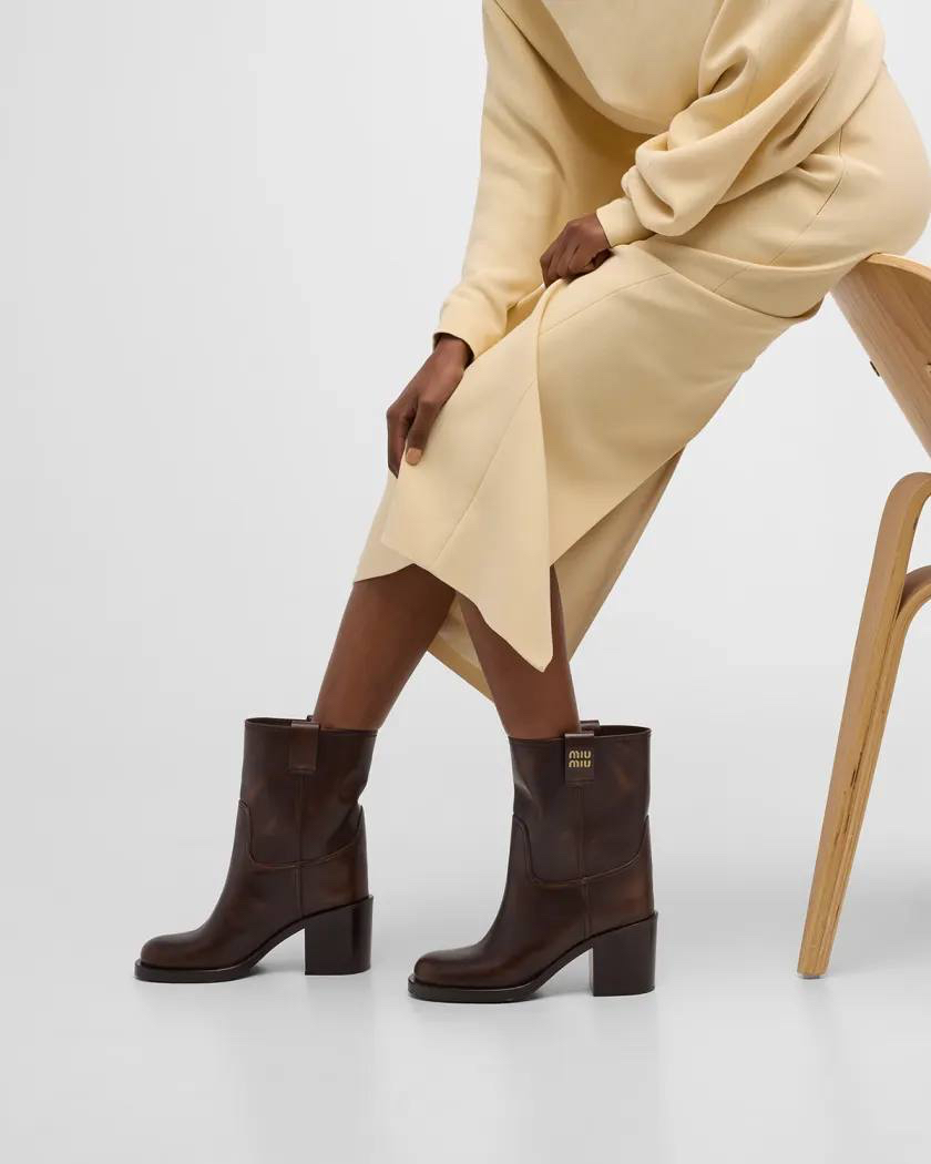 БОТИЛЬОНЫ MIU MIU детальное фото