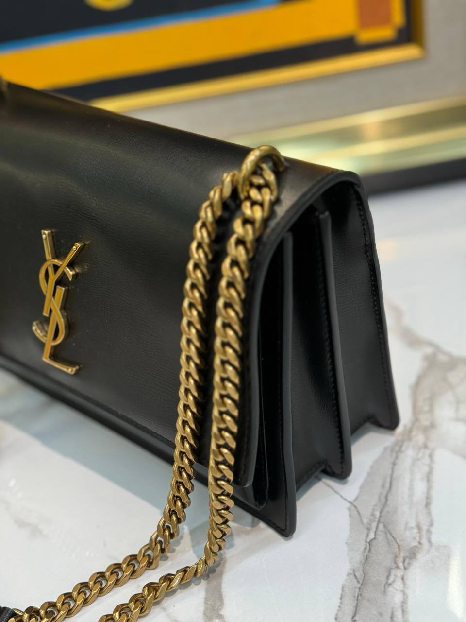 СУМКА SAINT LAURENT SUNSET MEDIUM детальное фото