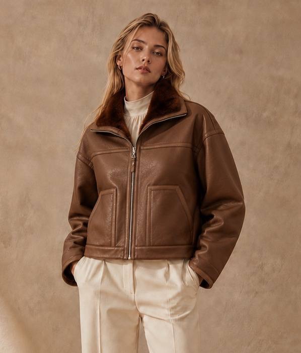 ДУБЛЕНКА ДВУХСТОРОННЯЯ HERMES фото
