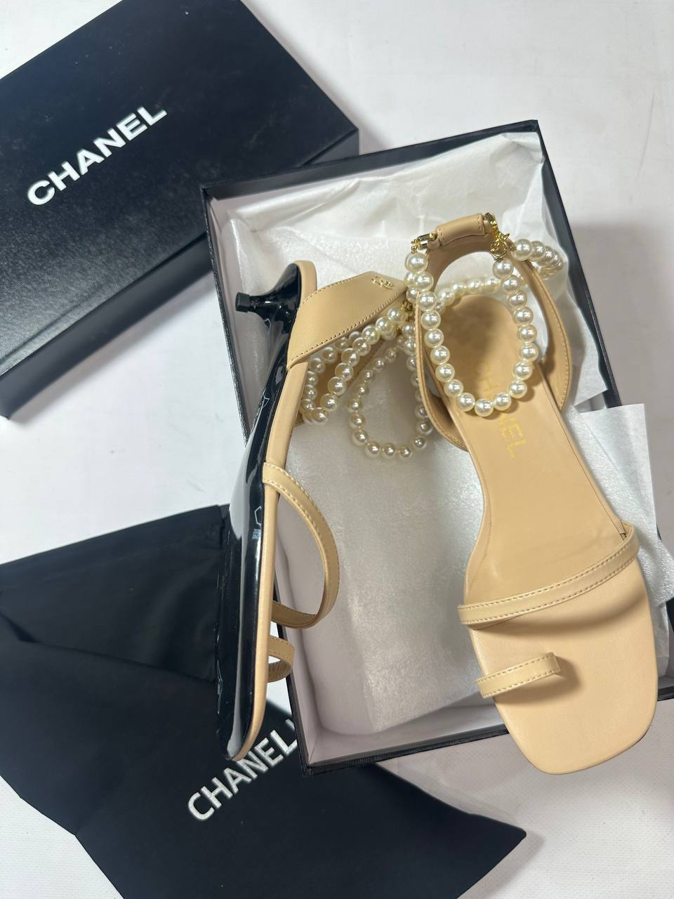 БОСОНОЖКИ CHANEL детальное фото