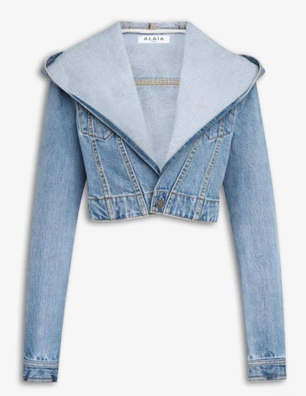 КУРТКА ДЖИНСОВКА ALAIA фото