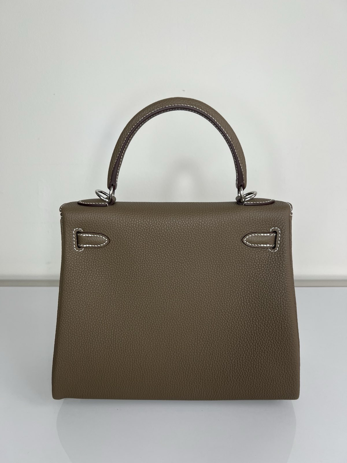 СУМКА HERMES KELLY 25 ручная работа детальное фото