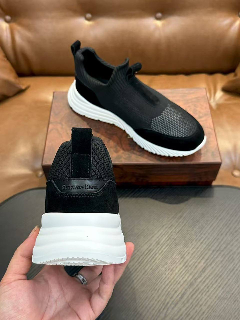 МУЖСКИЕ КРОССОВКИ STEFANO RICCI детальное фото
