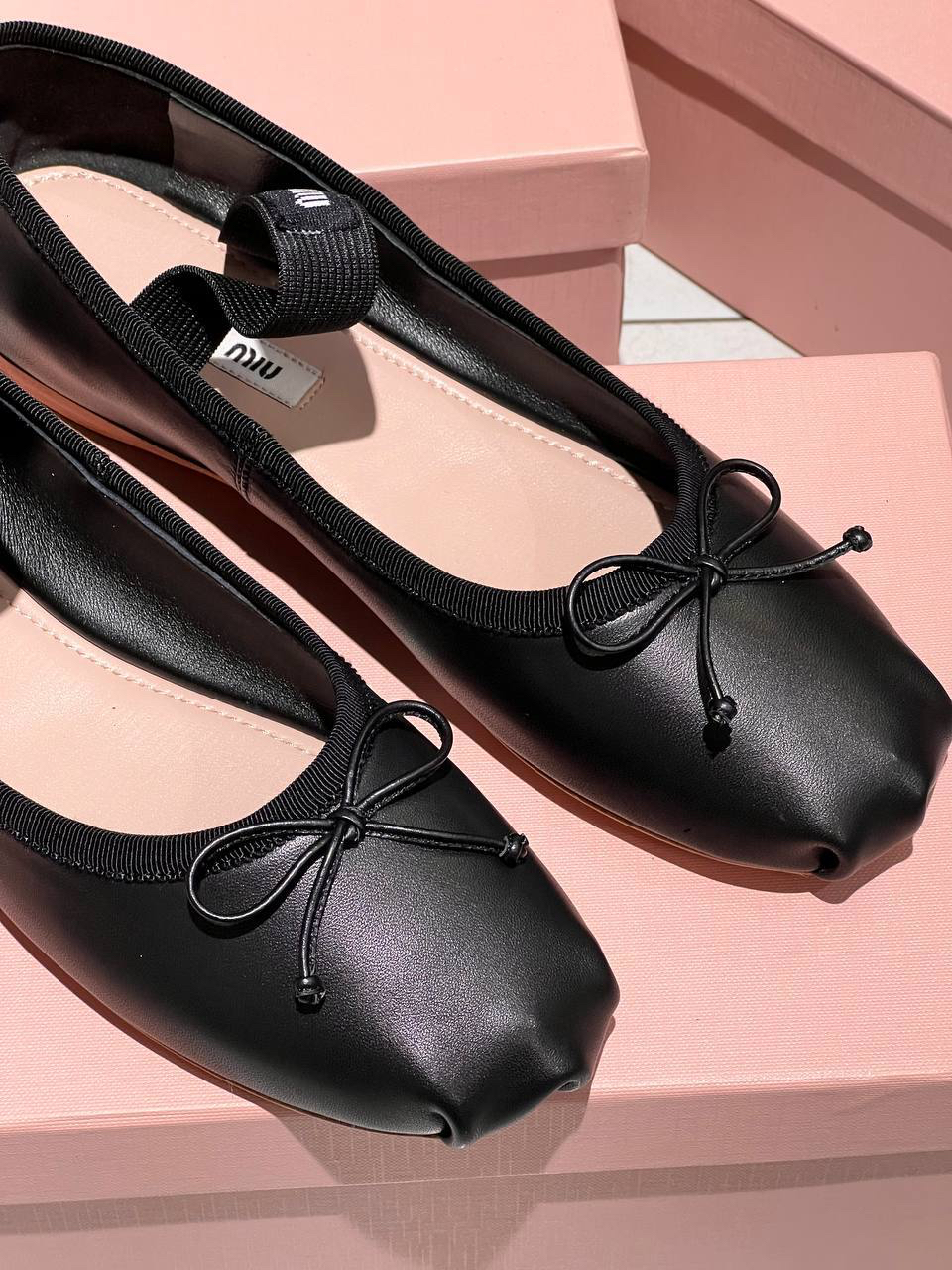 БАЛЕТКИ MIU MIU детальное фото