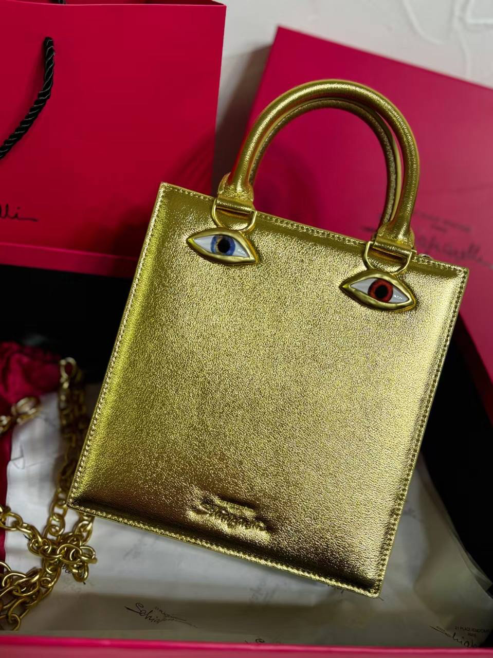 СУМКА SCHIAPARELLI детальное фото