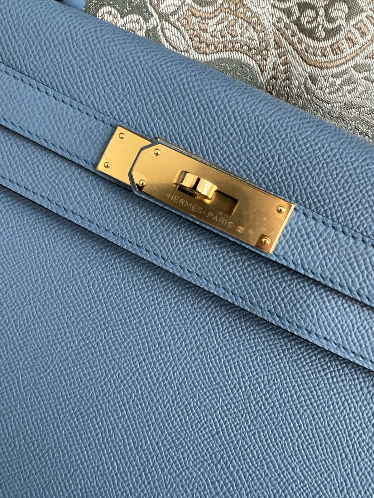СУМКА HERMES KELLY 28 ручная работа детальное фото