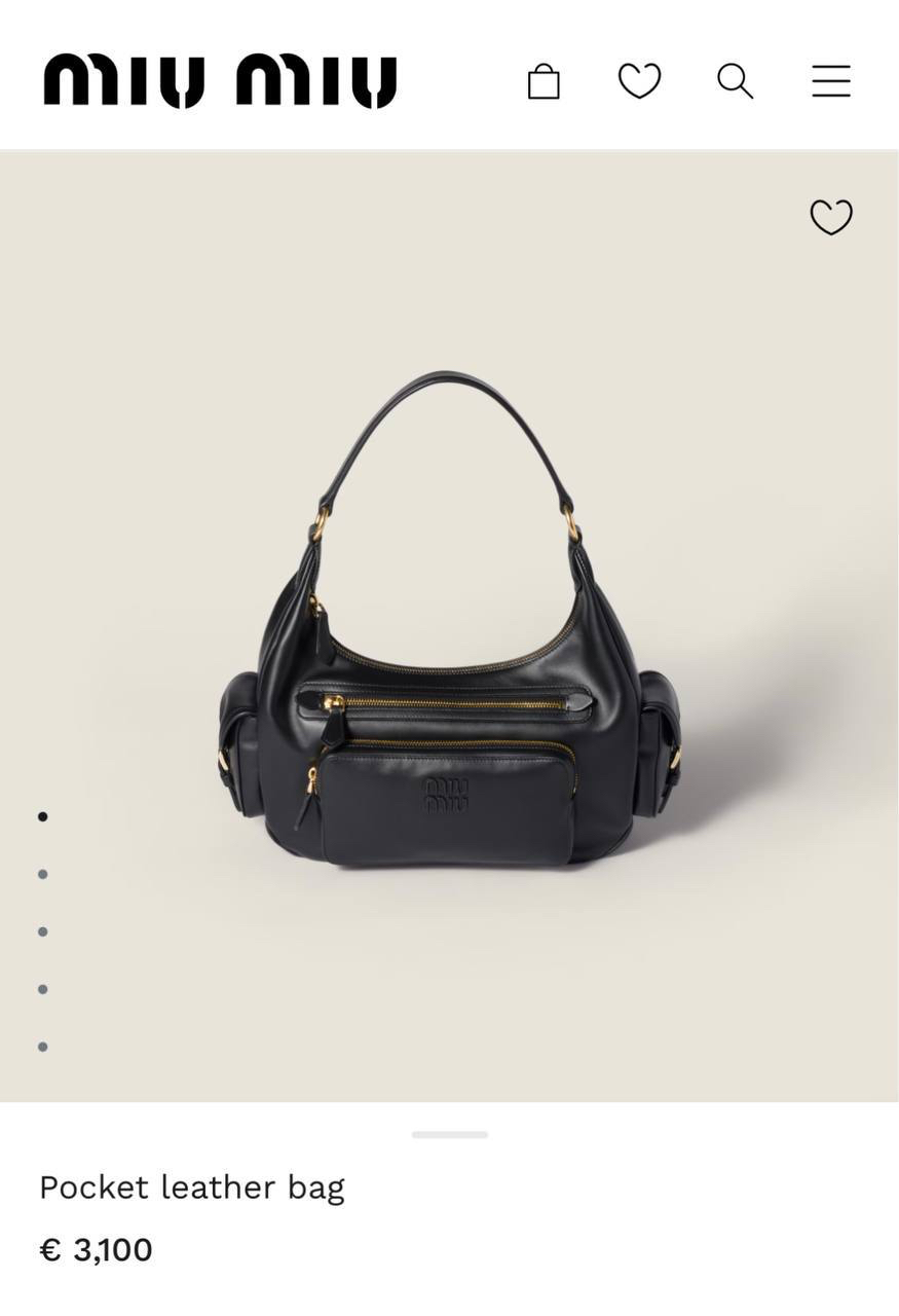 СУМКА MIU MIU детальное фото