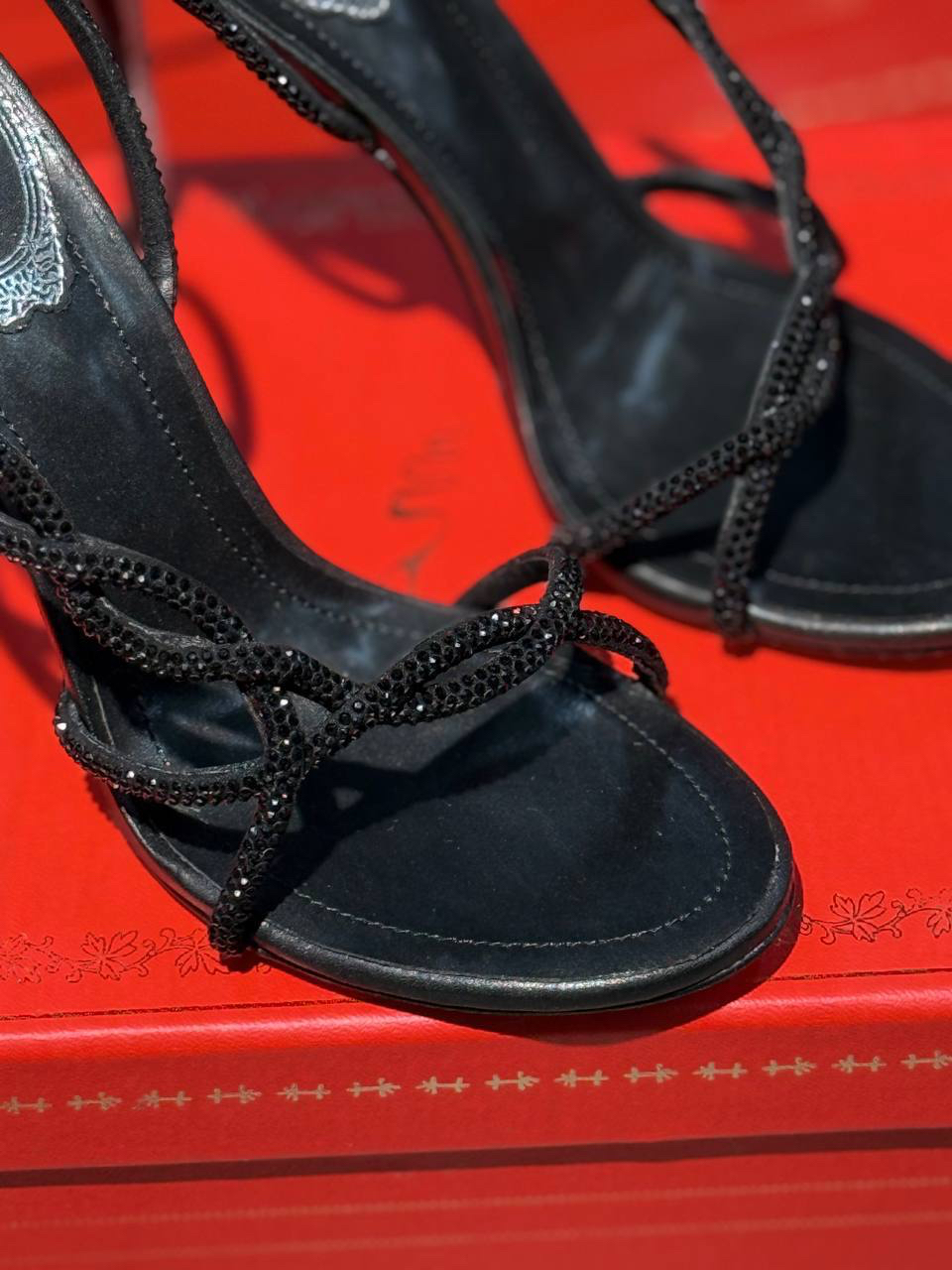 БОСОНОЖКИ RENE CAOVILLA детальное фото