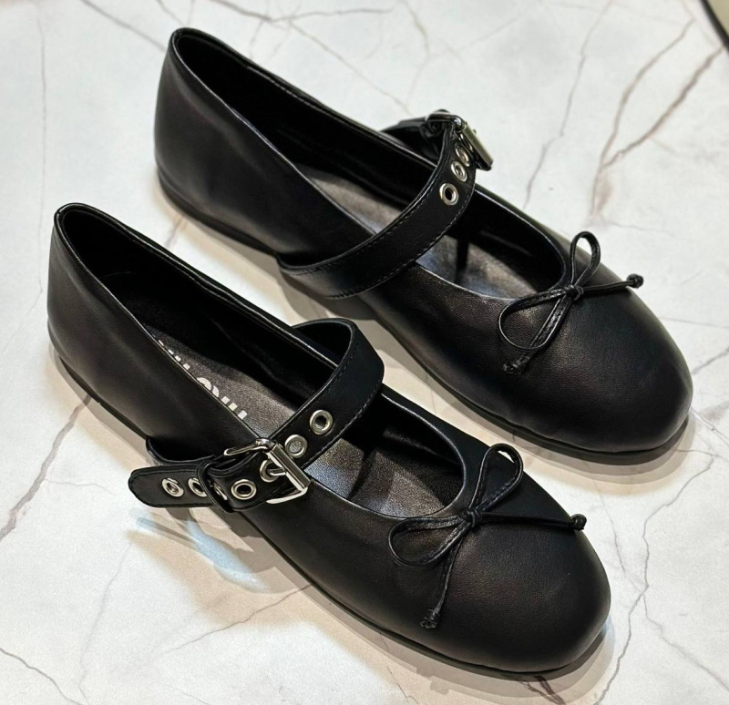 БАЛЕТКИ MIU MIU фото