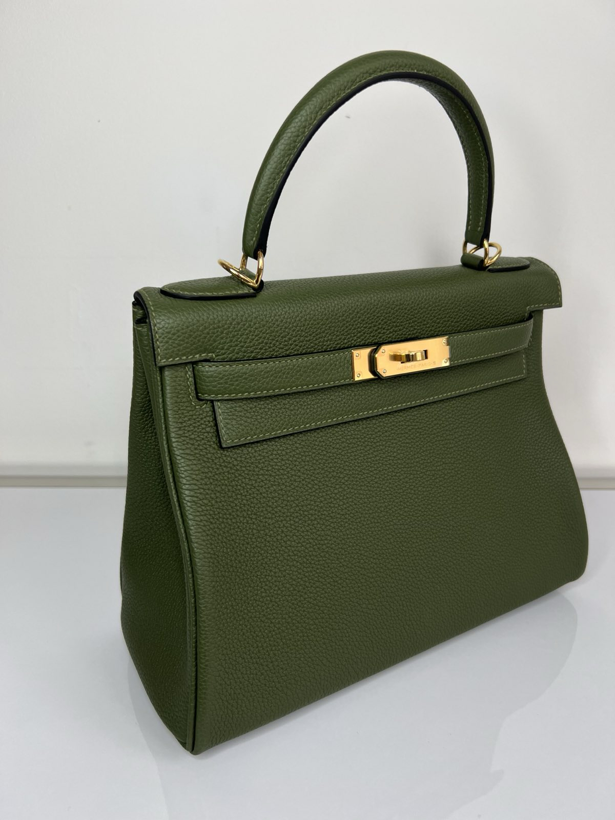 СУМКА HERMES KELLY 28 ручная работа детальное фото