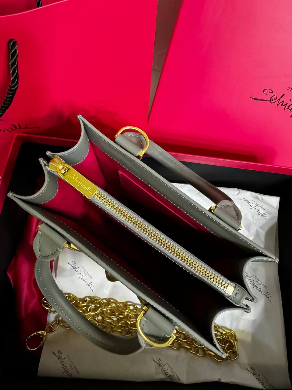 СУМКА SCHIAPARELLI детальное фото