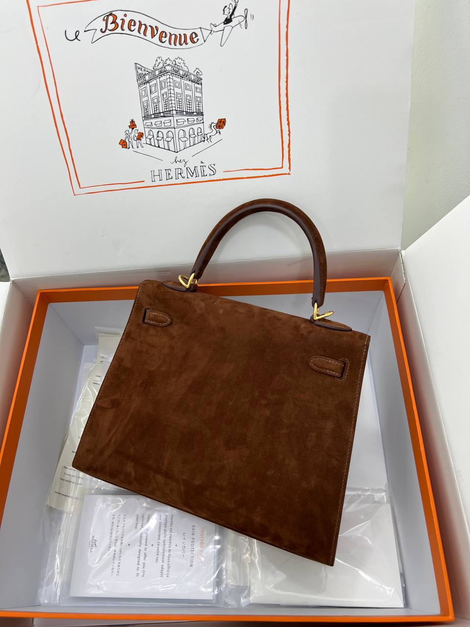 СУМКА HERMES KELLY 25 детальное фото