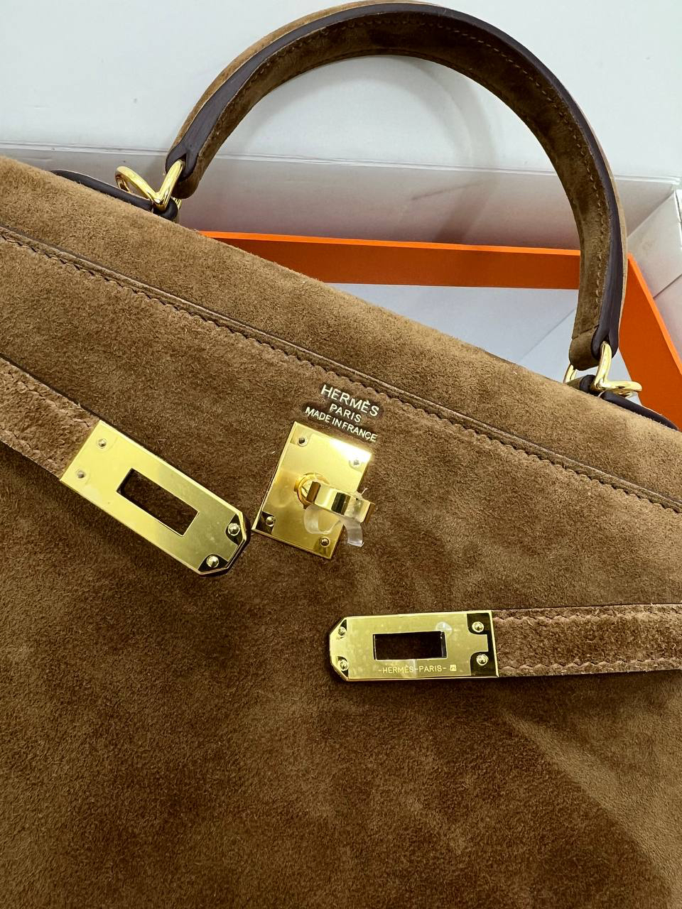 СУМКА HERMES KELLY 25 детальное фото