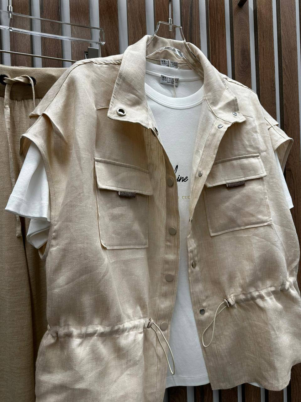 ЖИЛЕТ BRUNELLO CUCINELLI детальное фото