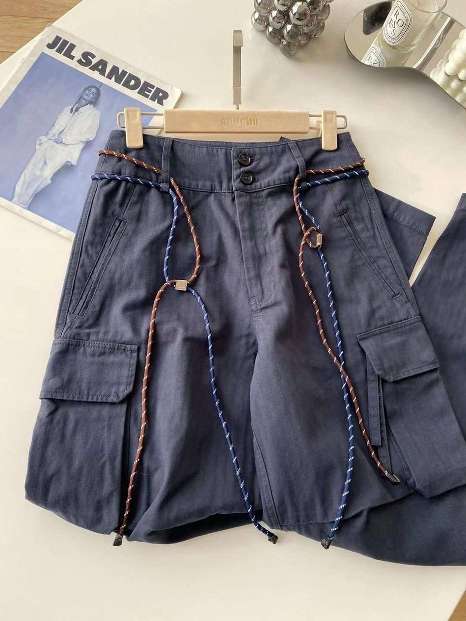 БРЮКИ MIU MIU детальное фото