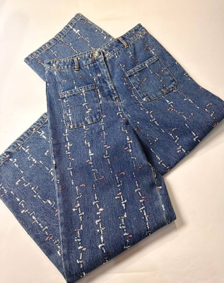 ДЖИНСЫ CHANEL фото