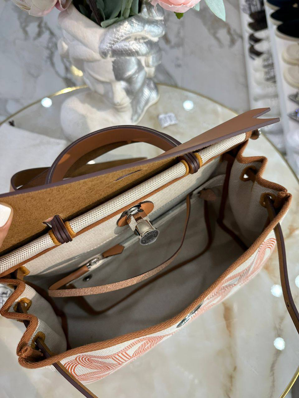 СУМКА HERMES HERBAG ZIP детальное фото