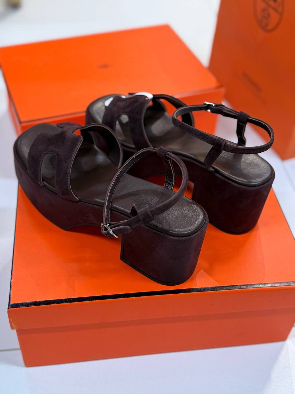 БОСОНОЖКИ HERMES детальное фото