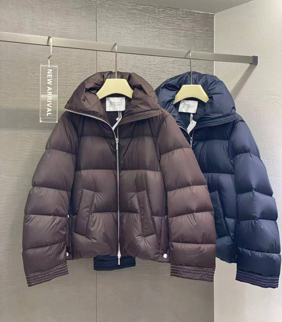 ПУХОВИК BRUNELLO CUCINELLI детальное фото