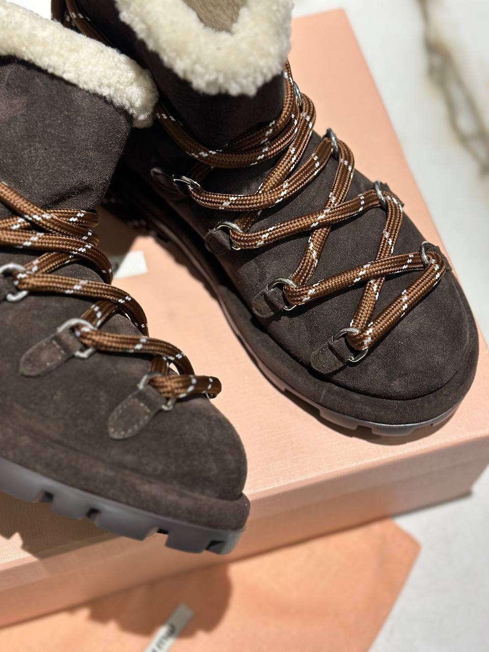 БОТИНКИ MIU MIU детальное фото