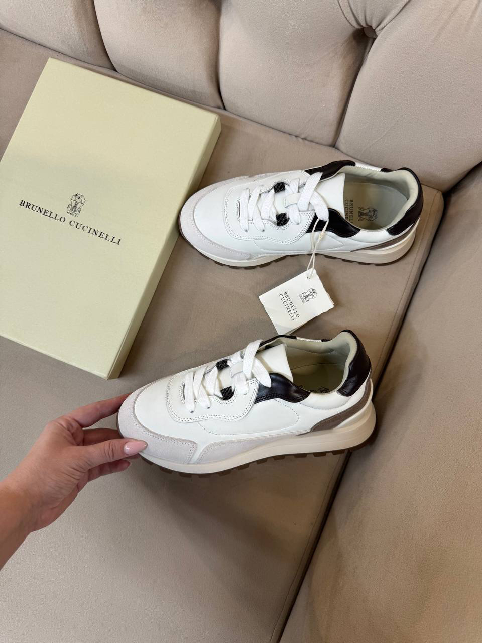 КРОССОВКИ BRUNELLO CUCINELLI детальное фото
