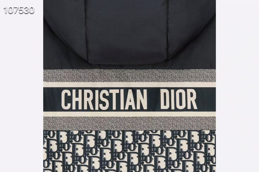 ПУХОВИК ДВУХСТОРОННИЙ CHRISTIAN DIOR детальное фото
