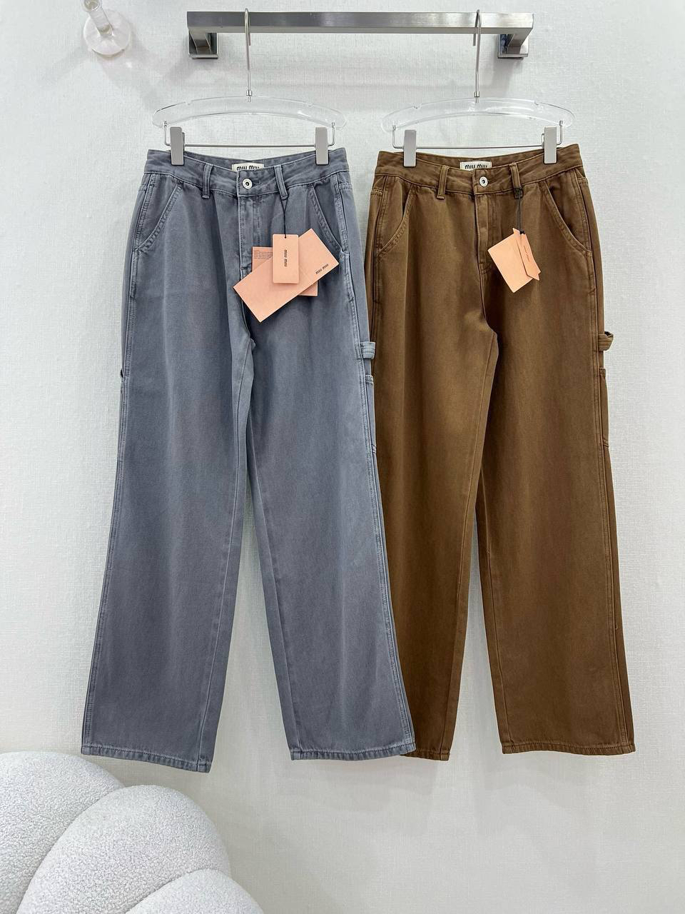 БРЮКИ MIU MIU детальное фото