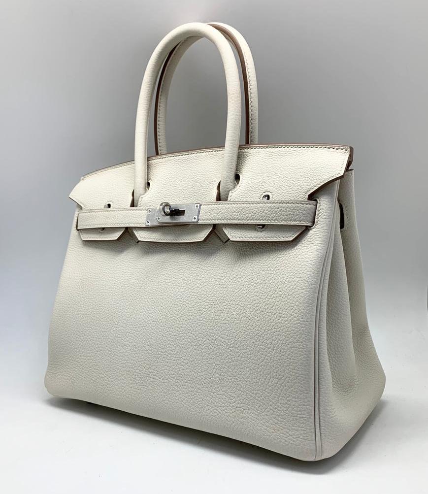 СУМКА HERMES BIRKIN 30 Ручная работа детальное фото