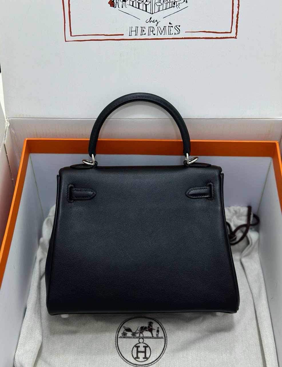 СУМКА HERMES KELLY 25 детальное фото