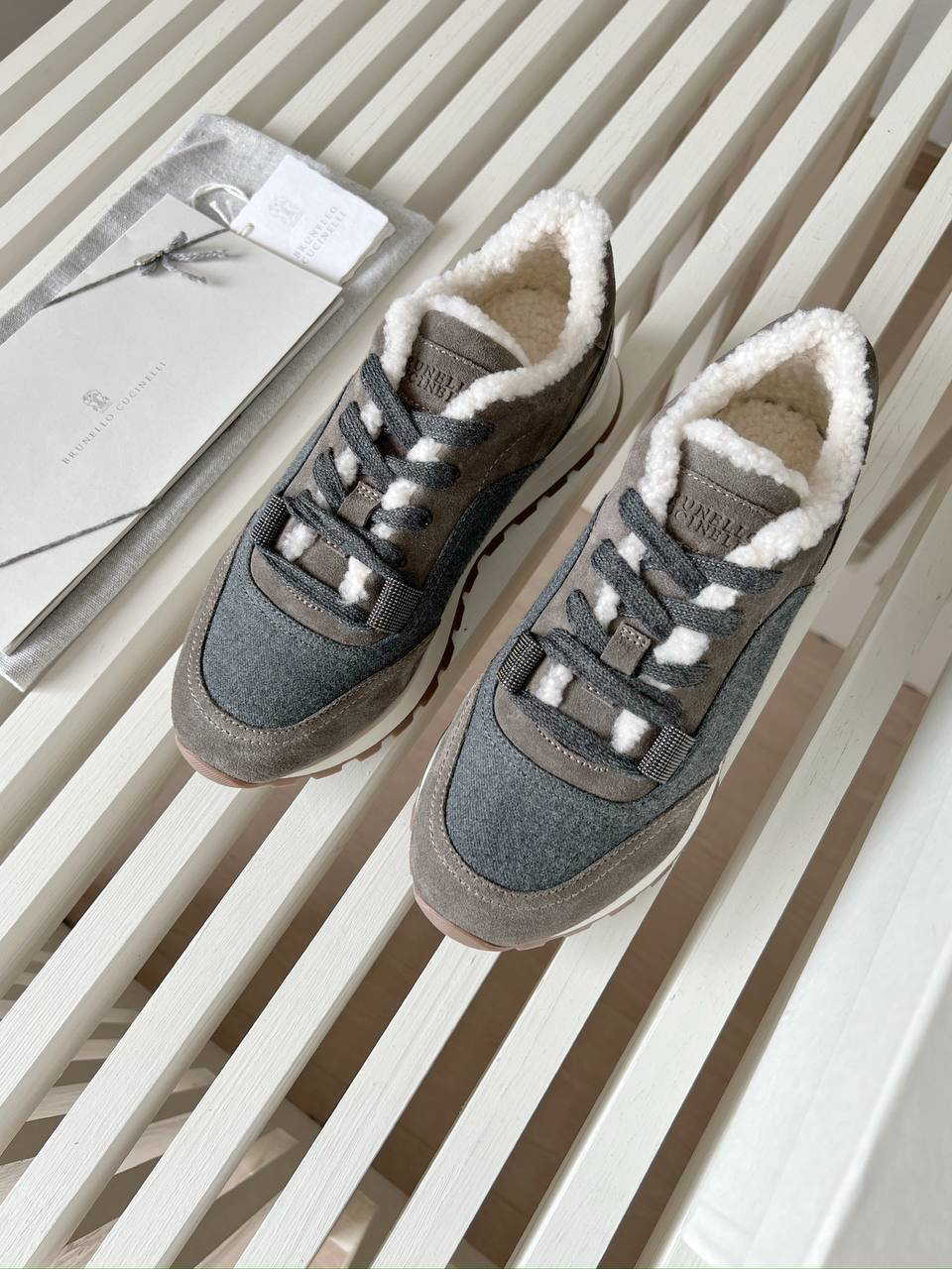 КРОССОВКИ BRUNELLO CUCINELLI детальное фото