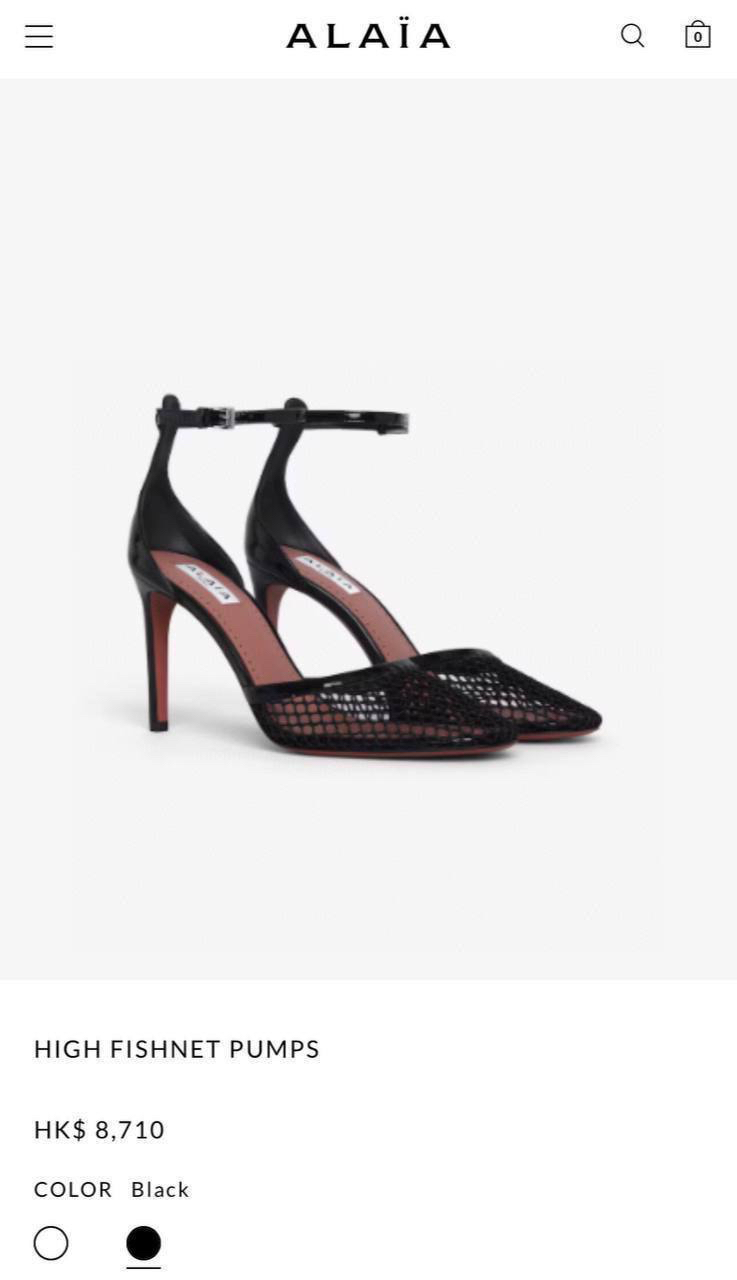 ТУФЛИ ALAIA детальное фото