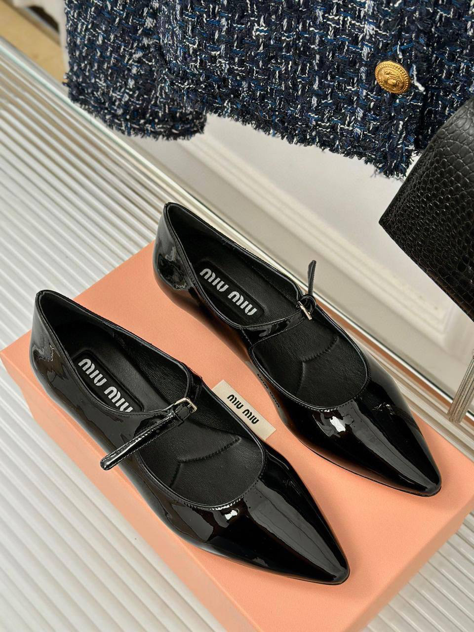 ТУФЛИ MIU MIU детальное фото