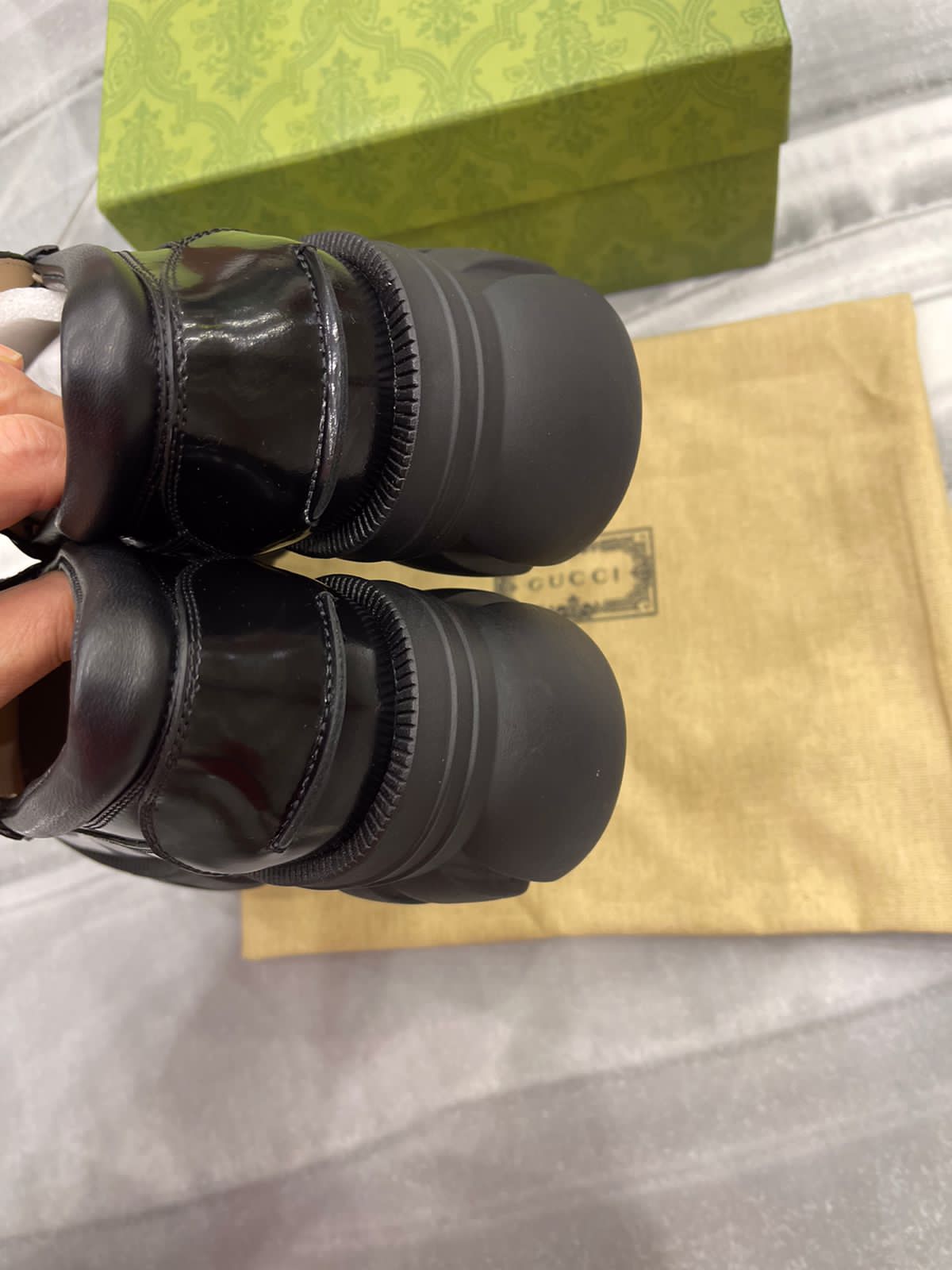 БОТИНКИ GUCCI детальное фото