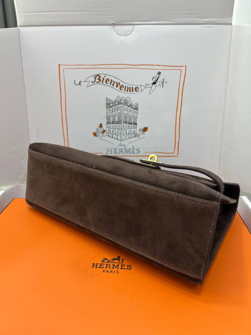 СУМКА HERMES KELLY POCHETTE детальное фото