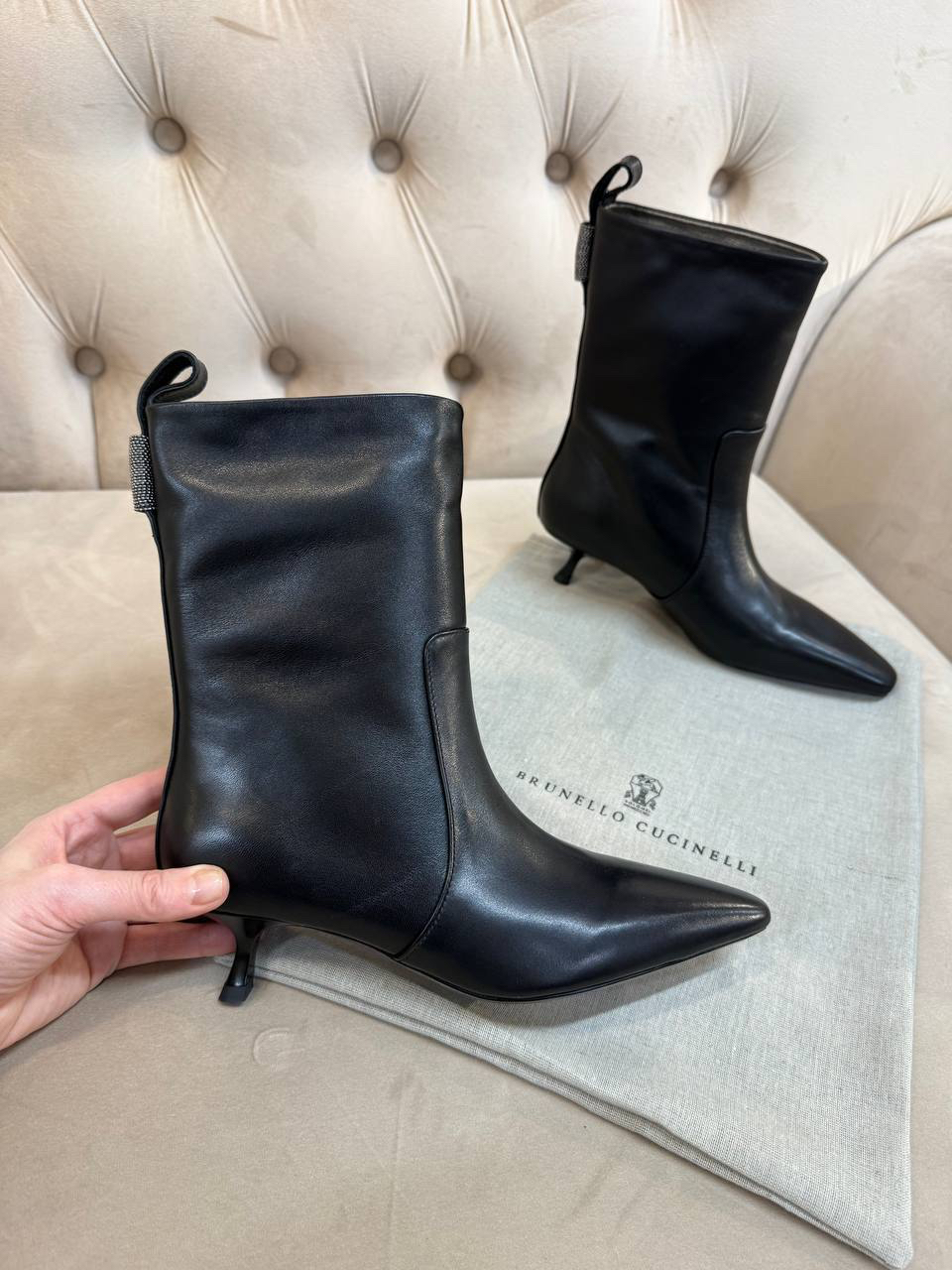 БОТИЛЬОНЫ BRUNELLO CUCINELLI детальное фото