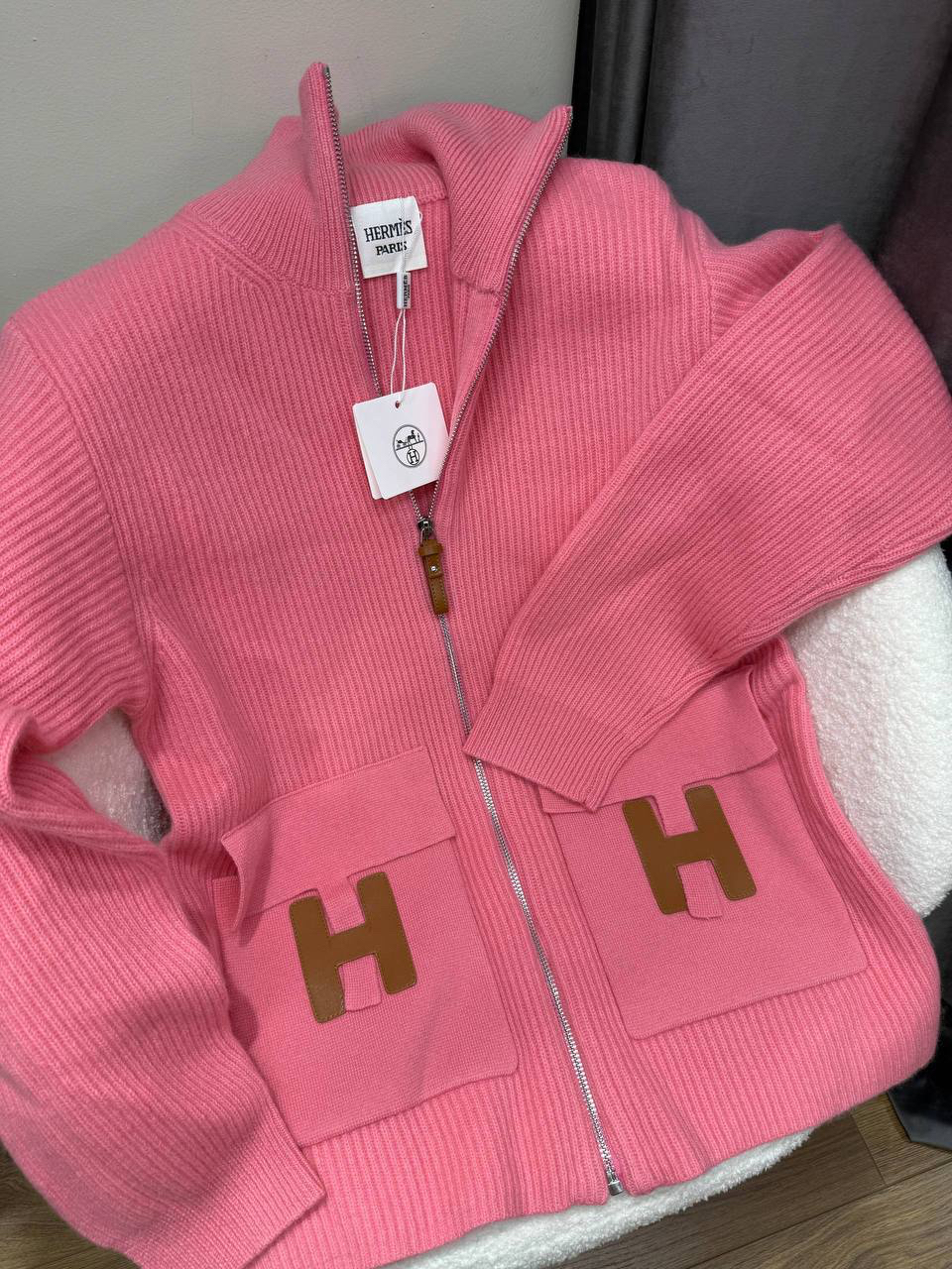 КАРДИГАН HERMES детальное фото