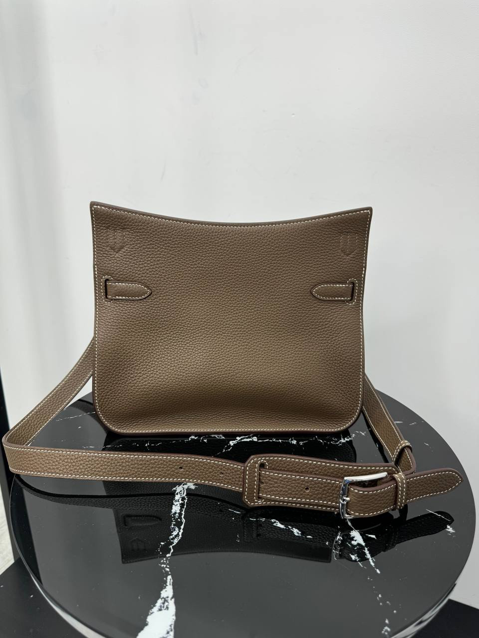 МУЖСКАЯ СУМКА МЕССЕНДЖЕР HERMES детальное фото