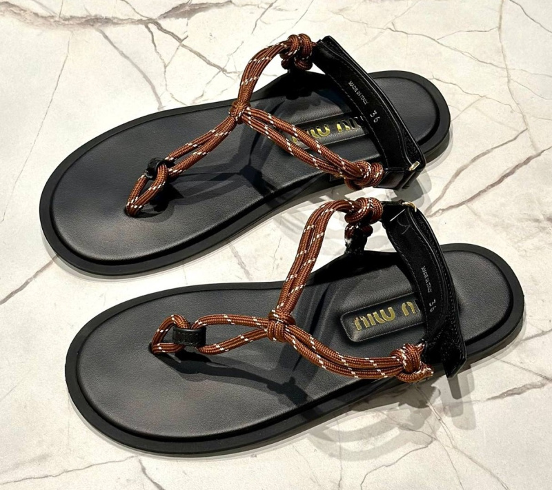 САНДАЛИИ MIU MIU фото