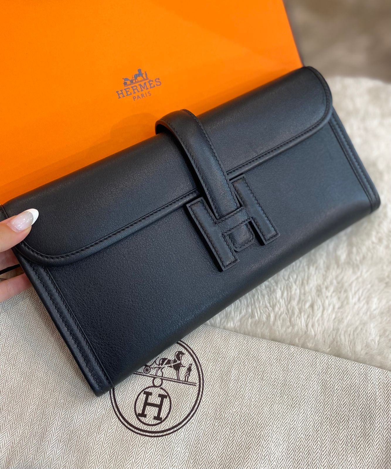 КЛАТЧ  HERMES детальное фото